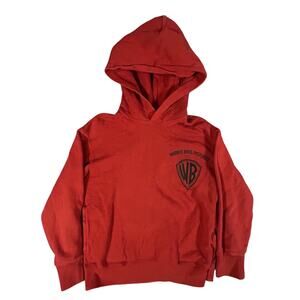Uniqlo Warner Bros Pictures Merrie Melodies Bugs Bunny Hoodie Kids 9-10 Red‎